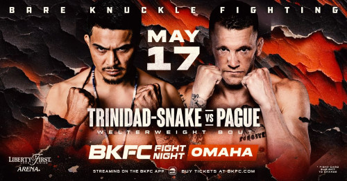 BKFC Fight Night Omaha Carlos Trinidad-Snake vs Dustin Pague 5/17/24 – 17th May 2024 Watch Wrestling